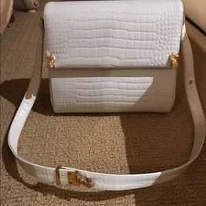 *HP* Judith Lieber Crocodile Patent Leather Bag