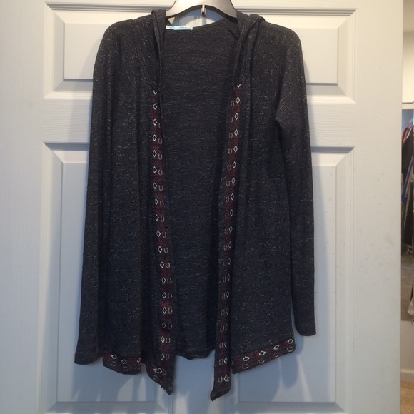 Maurices hooded cardigan, large