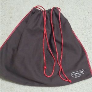 Coach dust bag!
