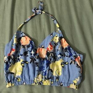 Floral Crop Too | Halter