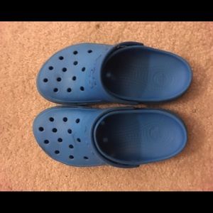 Blue Crocs
