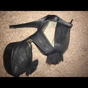 Black high heels!