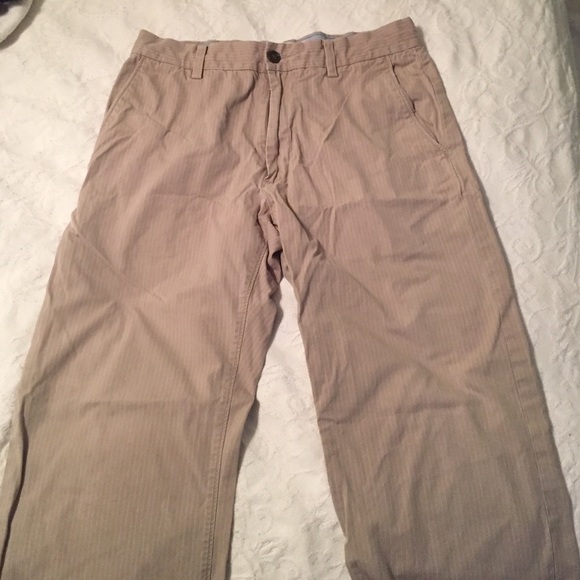 Pinstripe Banana Republic Boot cut