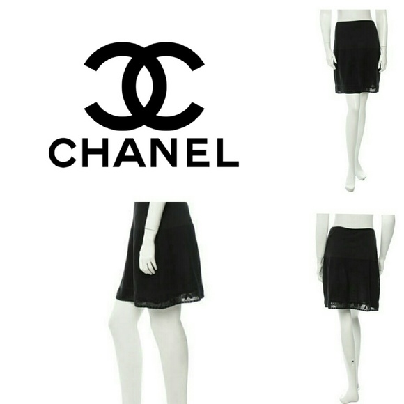 Chanel Black Skirt