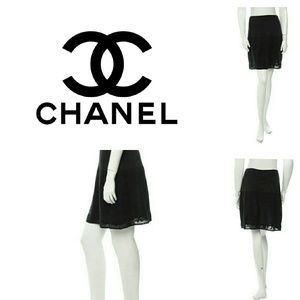 Chanel Black Skirt