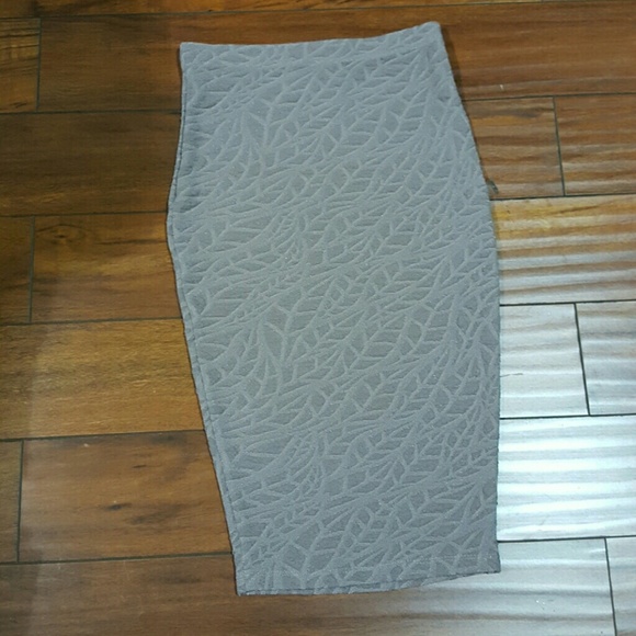 Women Mocha Sparkling Curvy Midi Skirt