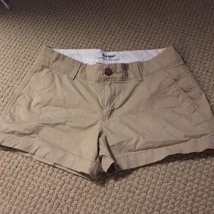 Old Navy Khaki Shorts Size 4