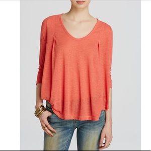 Free People Flax Jersey Tambourine Tee (SOLD)