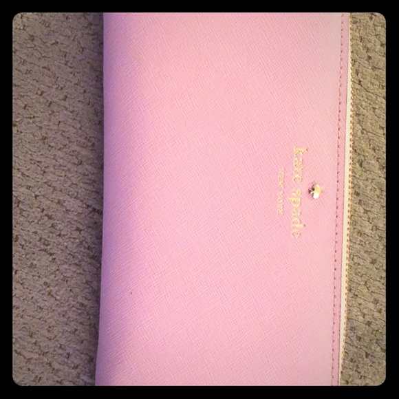 Light pink Kate spade wallet