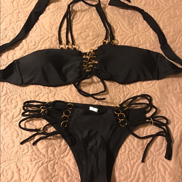 Sexy black bikini