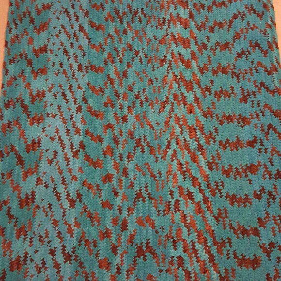 Crocheted blanket for a dog
