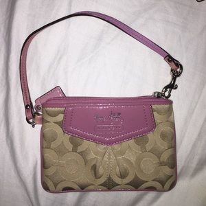 Coach wristlet