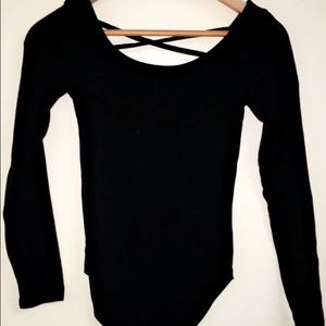 American eagle body suit black size small