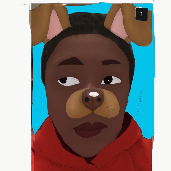 i do Cartoons hmu if u want one Snap:Gucci.Vuitton - Picture 3 of 4