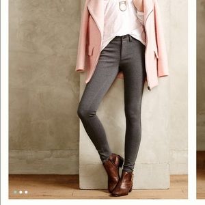 Pilcro Serif Heathered Ponte Leggings