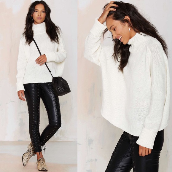 One Teaspoon First Class Open Back Sweater - Picture 2 of 4