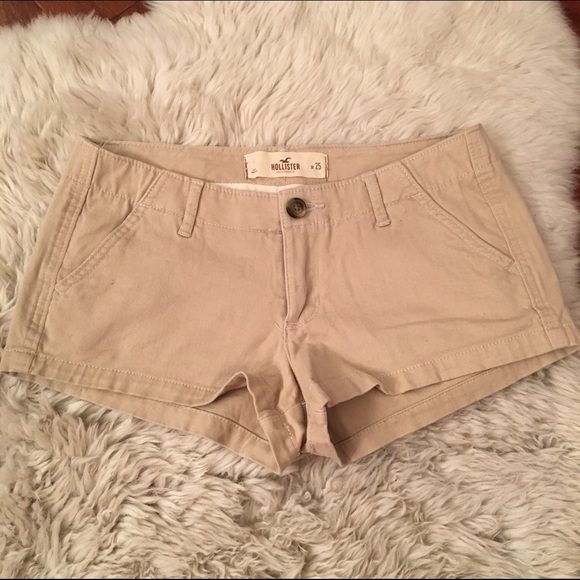 HOLLISTER khaki & Green shorts