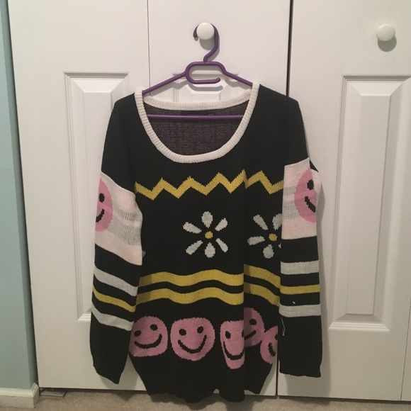 MINKPINK Smiley Jumper