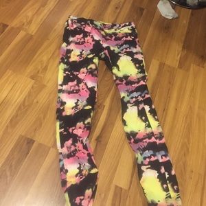 Colorful justice skinny jeans.