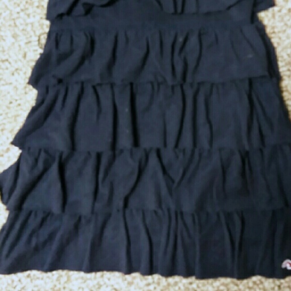 Hollister navy blue ruffle dress - Picture 2 of 2