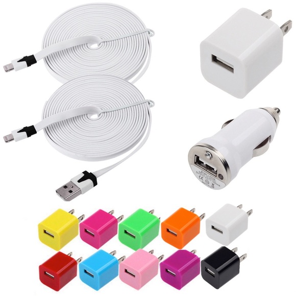 2x8 Pin White 10FT (3m) Flat Cables & Chargers - Picture 1 of 1