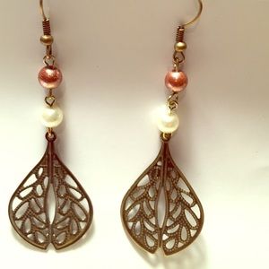 Hand crafted drop earrings