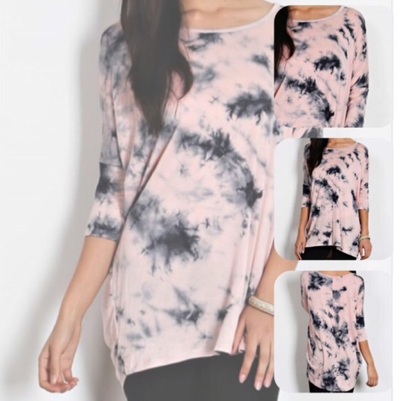 CUTE TIE DYE TOP - Picture 2 of 2