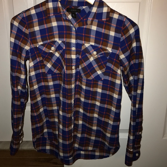 J. Crew plaid lightweight flannel 00