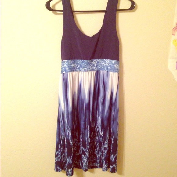 Semi formal blue dress