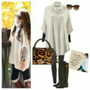 Cabi Cowl Poncho New without tags