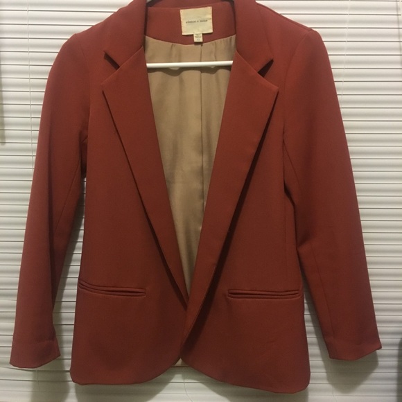 silence + noise Jackets & Blazers - Burnt orange blazer