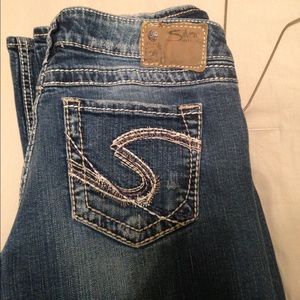 Silver jeans
