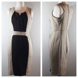 XOXO BLACK TAN DRESS