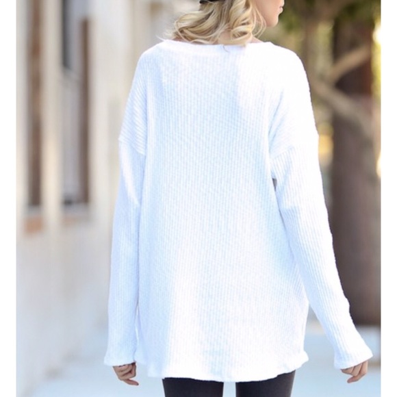 Snow White Lace Up Tunic - Picture 3 of 4