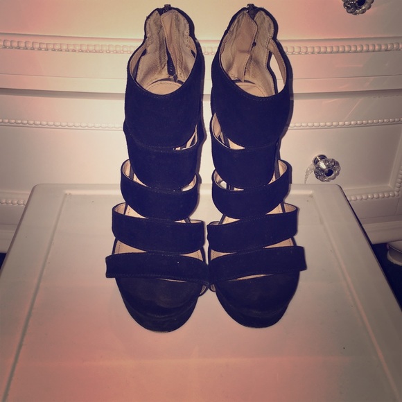 Steve Madden Black Stilettos