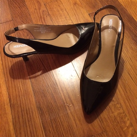 Black 1 Inch Heels