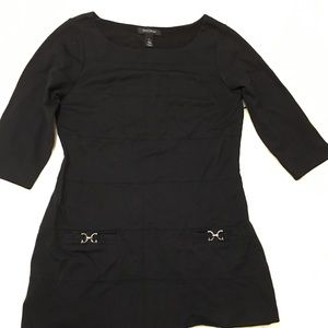WHBM Tunic/long 3/4 sleeve Blouse pocket detail