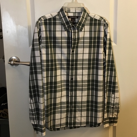 Michael Kors Tailored Fit Button Down Shirt