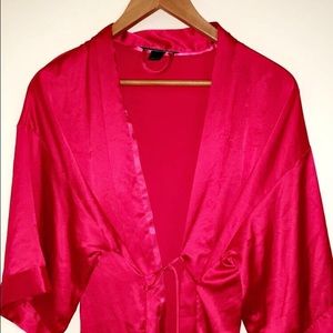 Victoria secret red robe