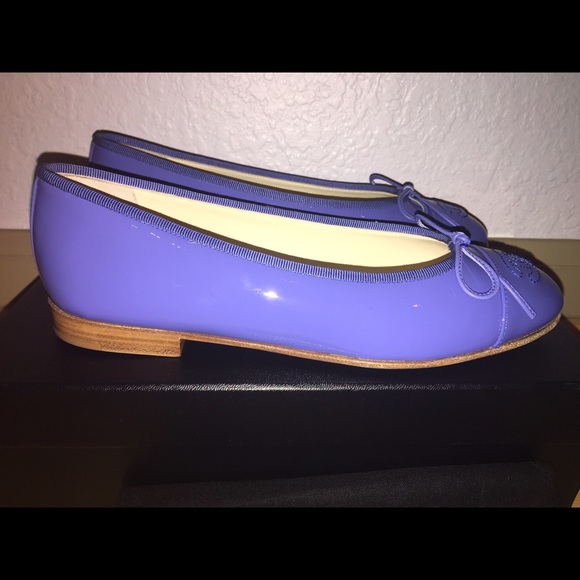🎉SOLD🎉Chanel blue ballerina flats 37. - Picture 3 of 4