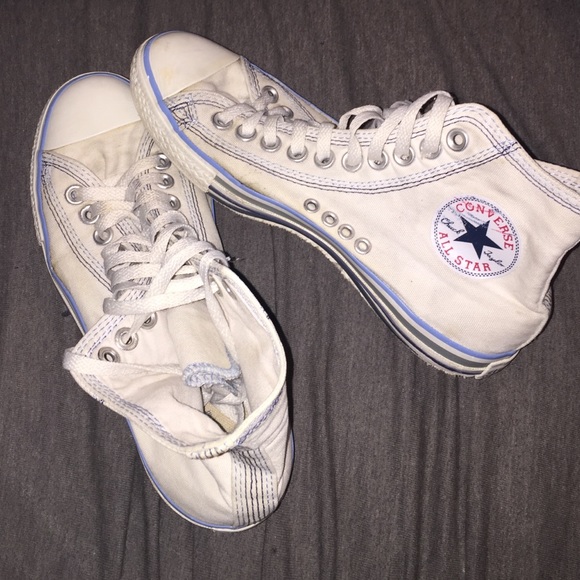 White High-Top Converse