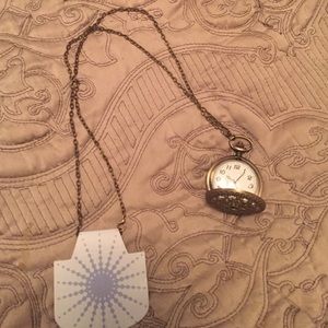 Cute Watch Locket Necklace!