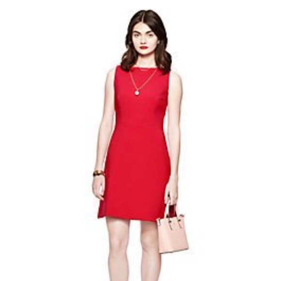 SALE♠️️ KATE SPADE ♠️️ Stretch Crepe A Line Dress - Picture 2 of 4