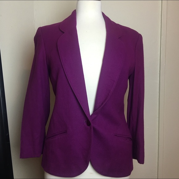 Miss Pendleton 100% virgin wool blazer