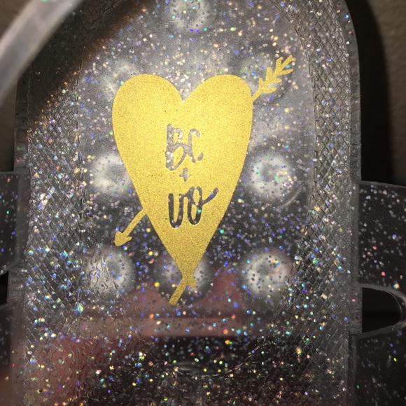 Urban Outfitters glitter jelly sandals - Picture 3 of 4
