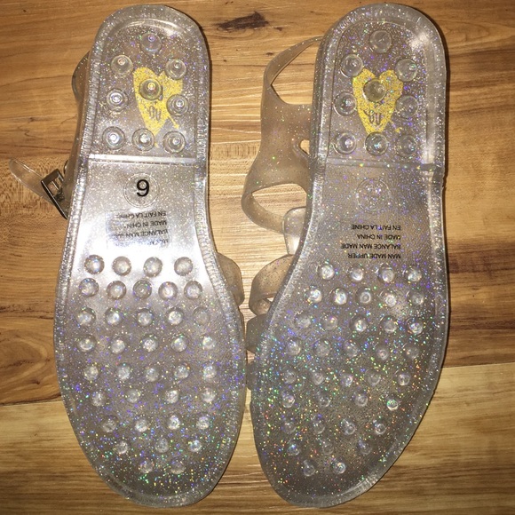 Urban Outfitters glitter jelly sandals - Picture 4 of 4