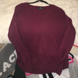 Maroon Sam Edelman Sweater