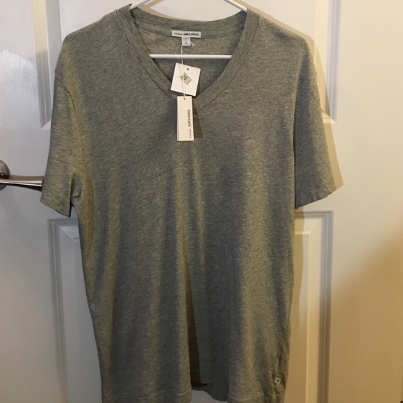 James Perse Unisex V-Neck Shirt (Size 2)