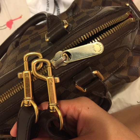 LOUIS VUITTON DAMIER EBENE CANVAS TREVI SATCHELPM - Picture 6 of 8