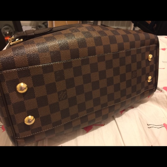 LOUIS VUITTON DAMIER EBENE CANVAS TREVI SATCHELPM - Picture 7 of 8